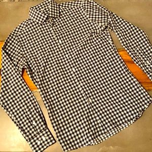 State and Liberty Checkered Dress Shirt